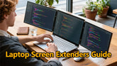 ノートパソコン用スクリーンエクステンダーガイド:どこでも生産性を高める方法