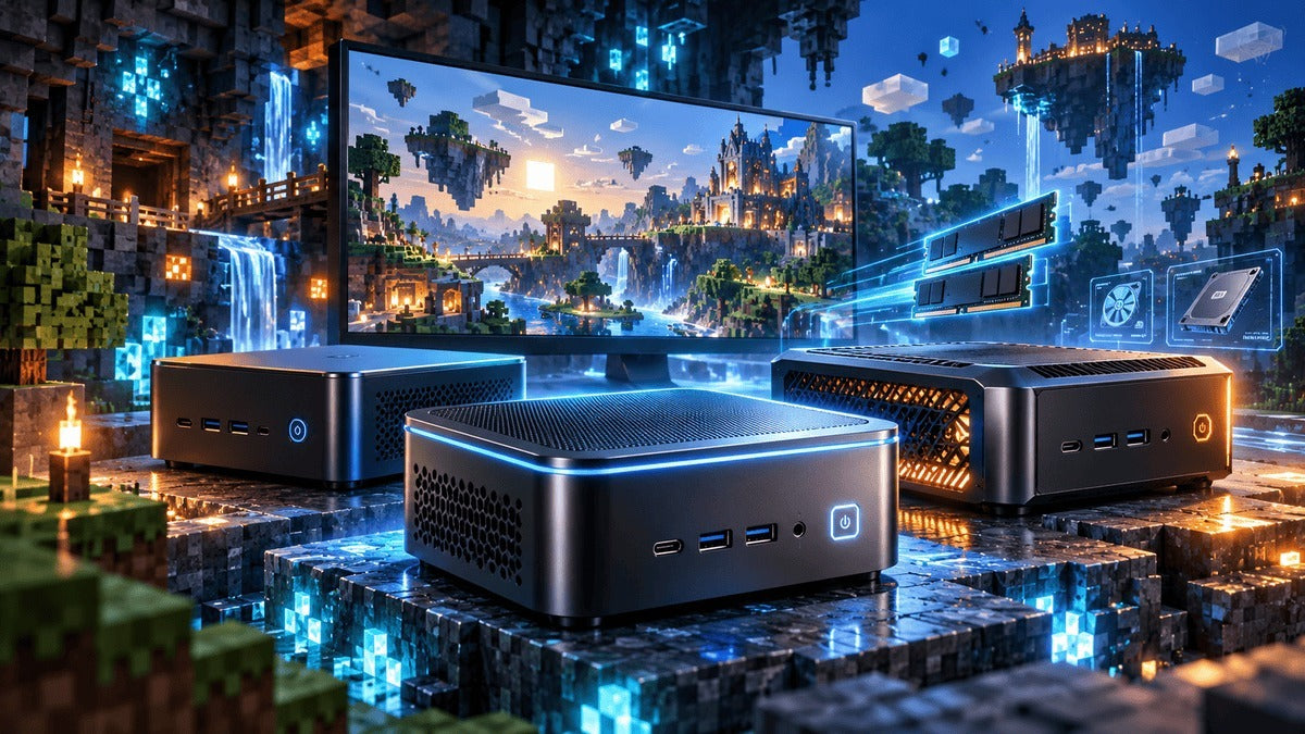 マインクラフト付き！　高性能オリジナルPC！！ マイクラ向けミニPCはどれ？Java版・統合版・MOD別に選び方を比較
