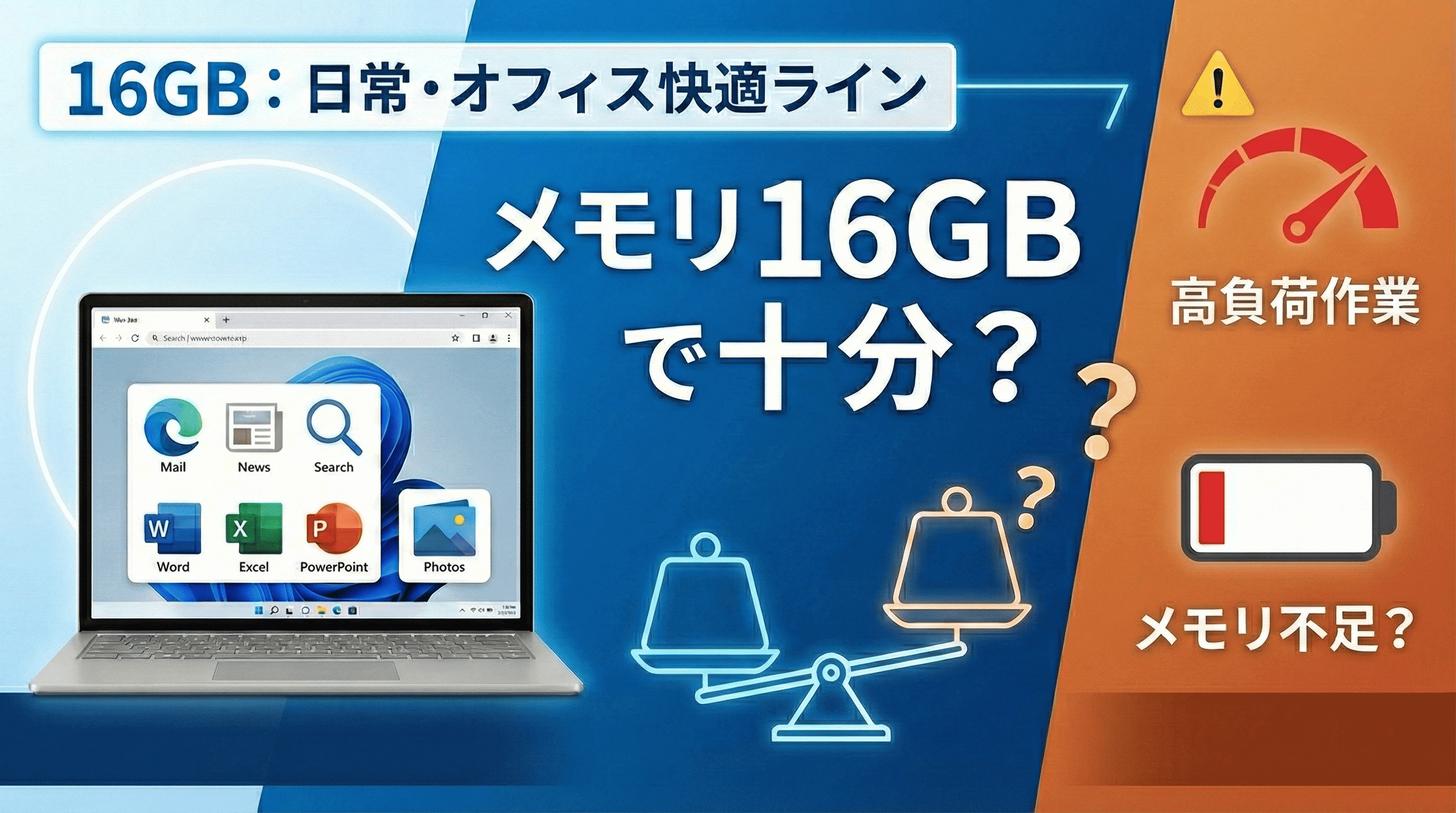 メモリ16GBはどこまで足りる？迷う人のための最速判断ガイド – ACEMAGIC JP
