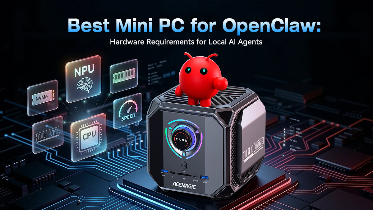 OpenClawに最適なミニPC：ローカルAIエージェントに必要なハードウェア