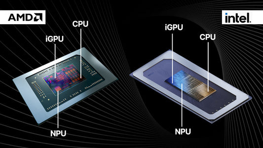 iGPUを備えたAMDおよびIntel CPU