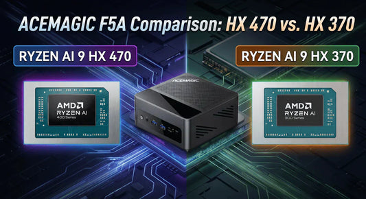 AMD Ryzen AI 9 HX 470 vs. HX 370