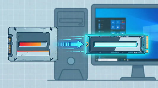 SSDを新しいドライブにクローンする方法（Windowsの再インストールなし）