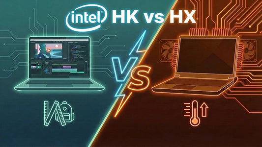 Intel HK と HX：実用面での違い、代表的なCPU、選び方
