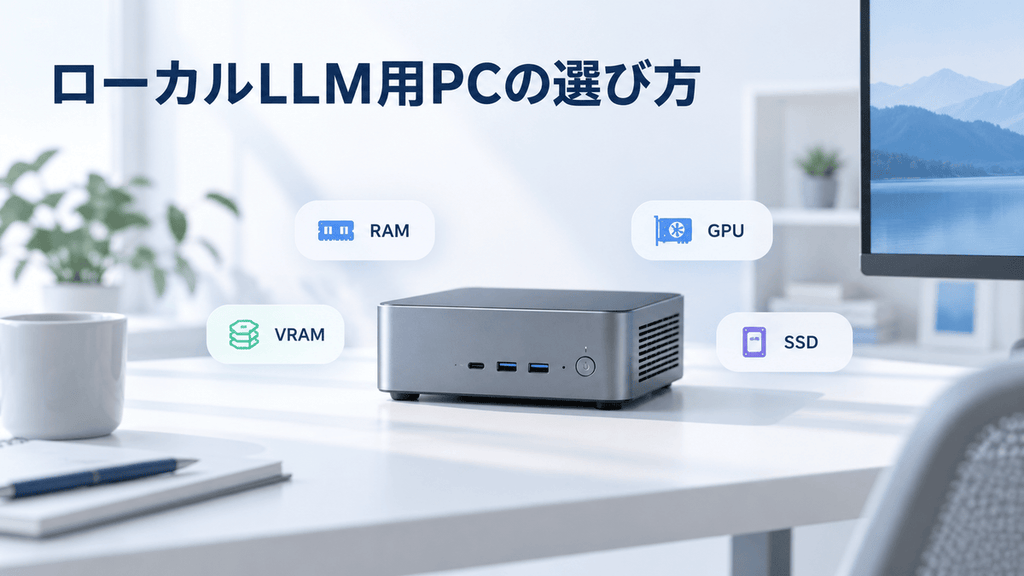 ローカルLLMに必要なPCスペック｜CPU・GPU・メモリの選び方 – ACEMAGIC JP