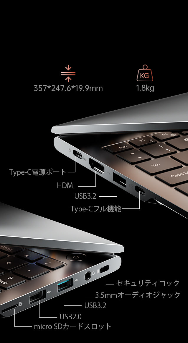 ACEMAGIC RX16 ノートパソコン Ryzen 7 7735HS ACEMAGIC ‎RX16 AMD Ryzen 7 7735HS Laptop