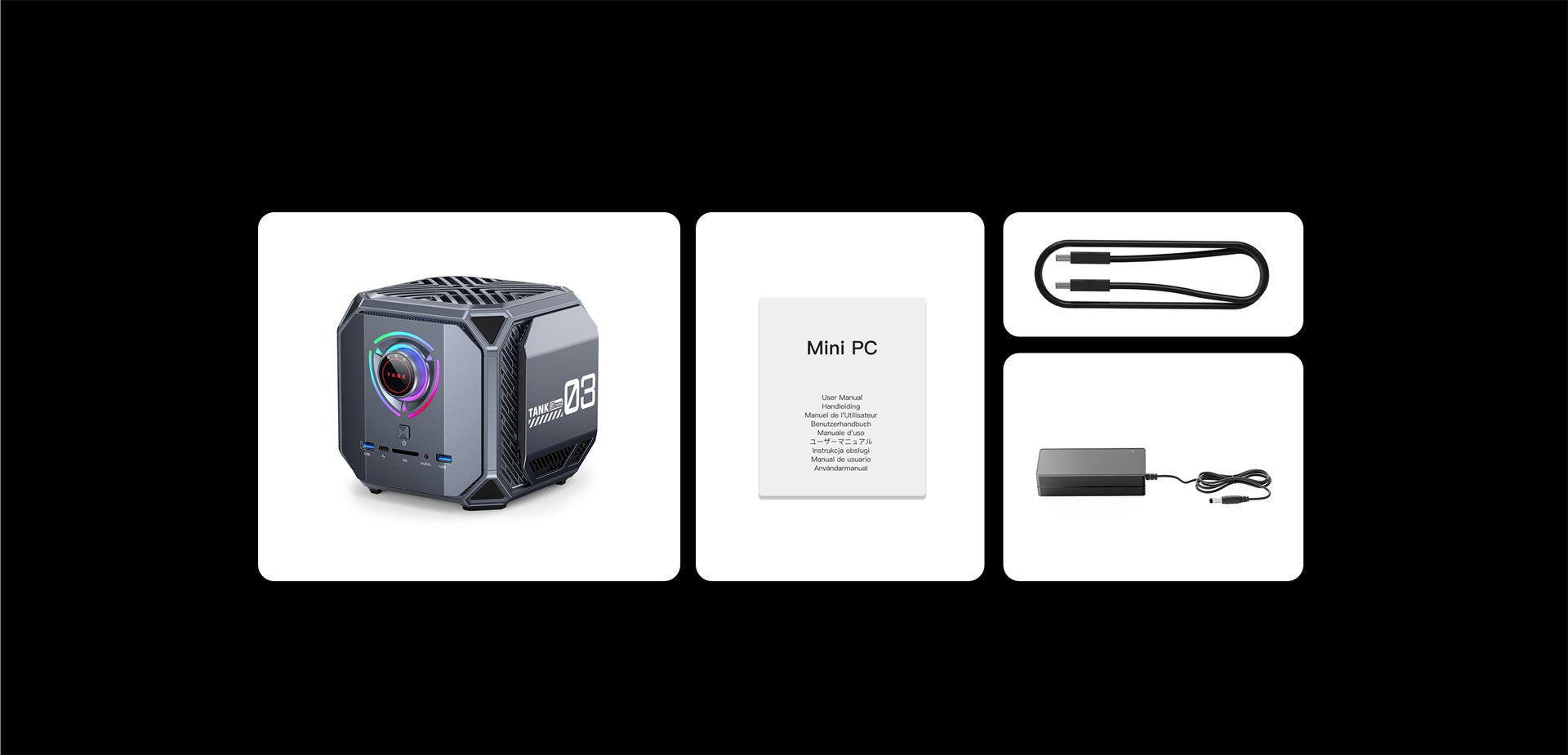 ACEMAGIC M1A TANK 03 Intel Core i9-12900H ゲーミングミニPC ACEMAGIC M1A TANK 03 Intel Core i9-12900H ゲーミングミニPC